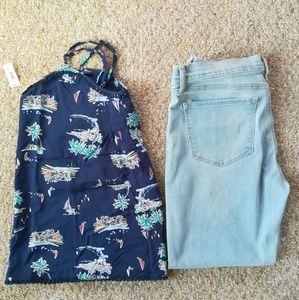 NWT Gap Printed Tank